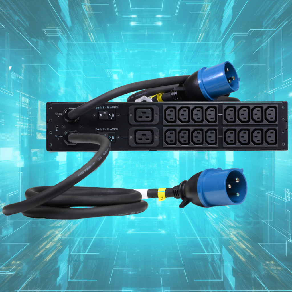 Transfer Switch Rack Mount APC AP4424A 32A Automatic Transfer Switch | High-Power Rack ATS ...