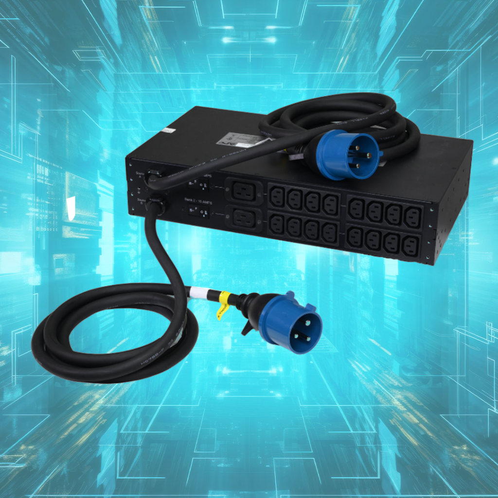 Transfer Switch Rack Mount APC AP4424A 32A Automatic Transfer Switch | High-Power Rack ATS ...